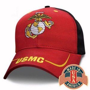 U.S. Marines Base Line Embroidered Cap Hat - NEW FAST SHIP